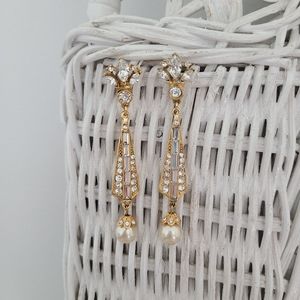 Ben Amun Art Deco Drol Earrings